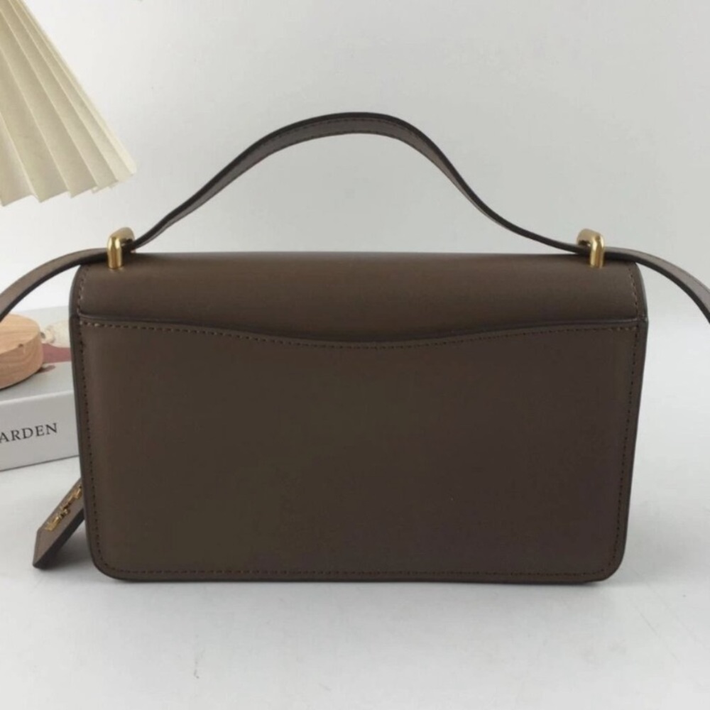 Coach Dark Brown Leather Shoulder Bag - Picture 3 of 6